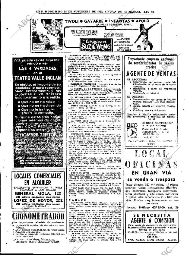 ABC MADRID 12-11-1972 página 88