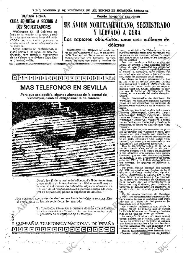 ABC SEVILLA 12-11-1972 página 43