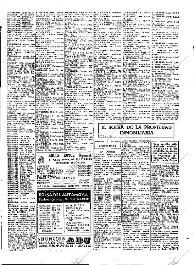 ABC MADRID 14-11-1972 página 104