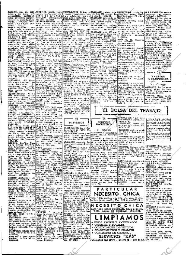 ABC MADRID 14-11-1972 página 110