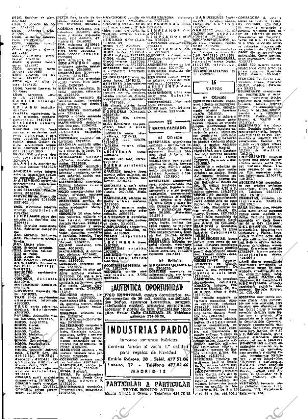 ABC MADRID 14-11-1972 página 112