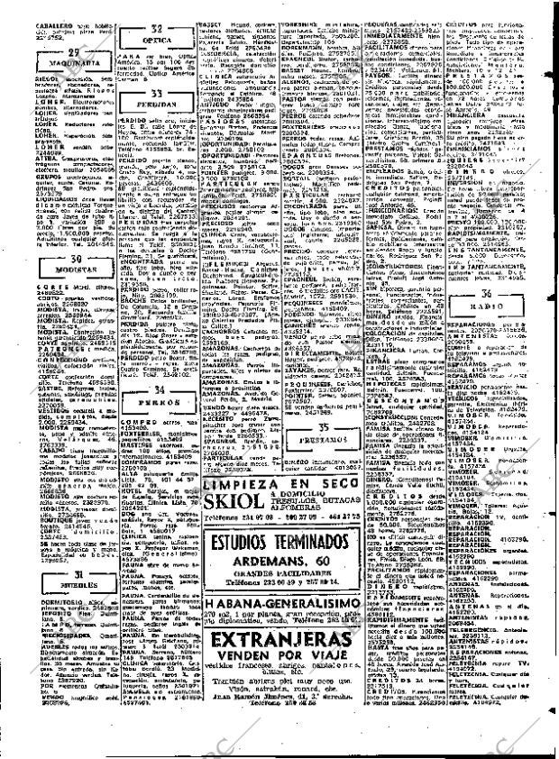 ABC MADRID 14-11-1972 página 117