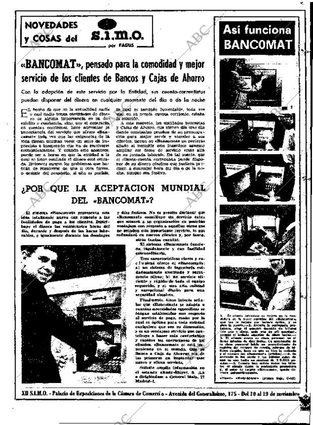 ABC MADRID 14-11-1972 página 133