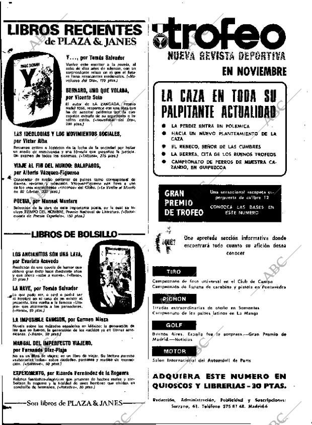 ABC MADRID 14-11-1972 página 136