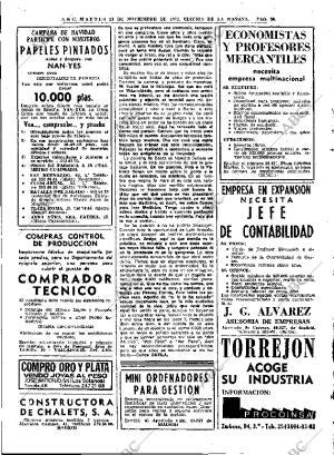 ABC MADRID 14-11-1972 página 50