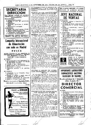 ABC MADRID 14-11-1972 página 52