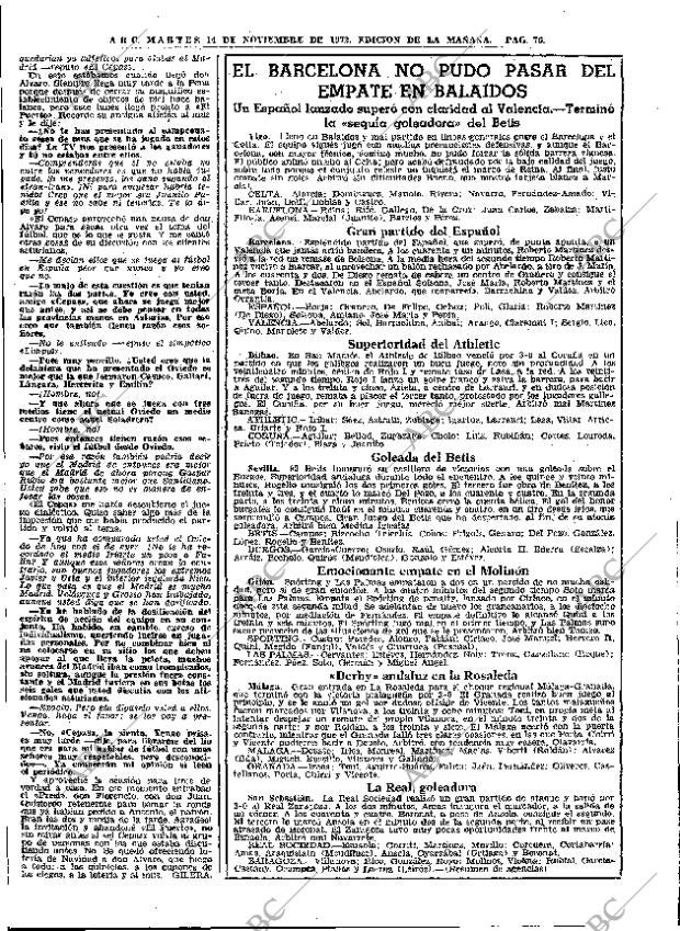 ABC MADRID 14-11-1972 página 76