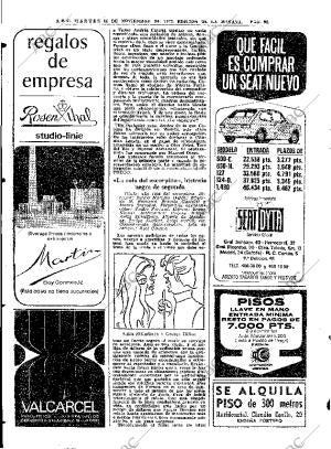 ABC MADRID 14-11-1972 página 92
