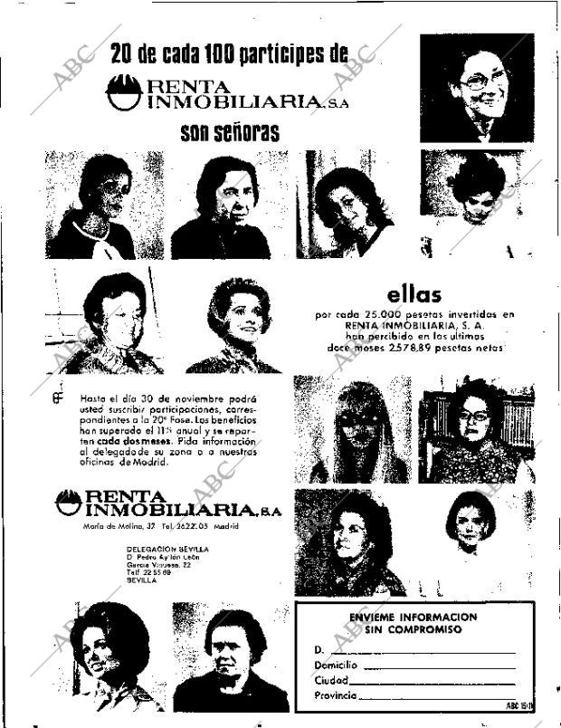 ABC SEVILLA 15-11-1972 página 28