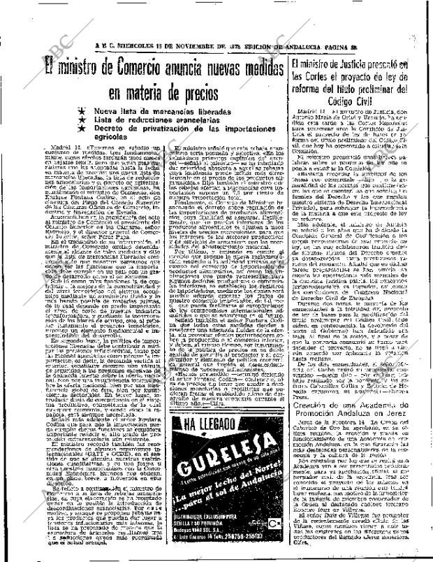 ABC SEVILLA 15-11-1972 página 38