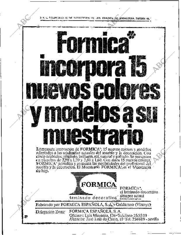 ABC SEVILLA 15-11-1972 página 44