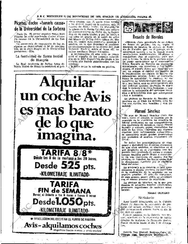 ABC SEVILLA 15-11-1972 página 57