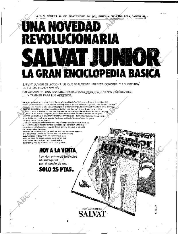 ABC SEVILLA 16-11-1972 página 46