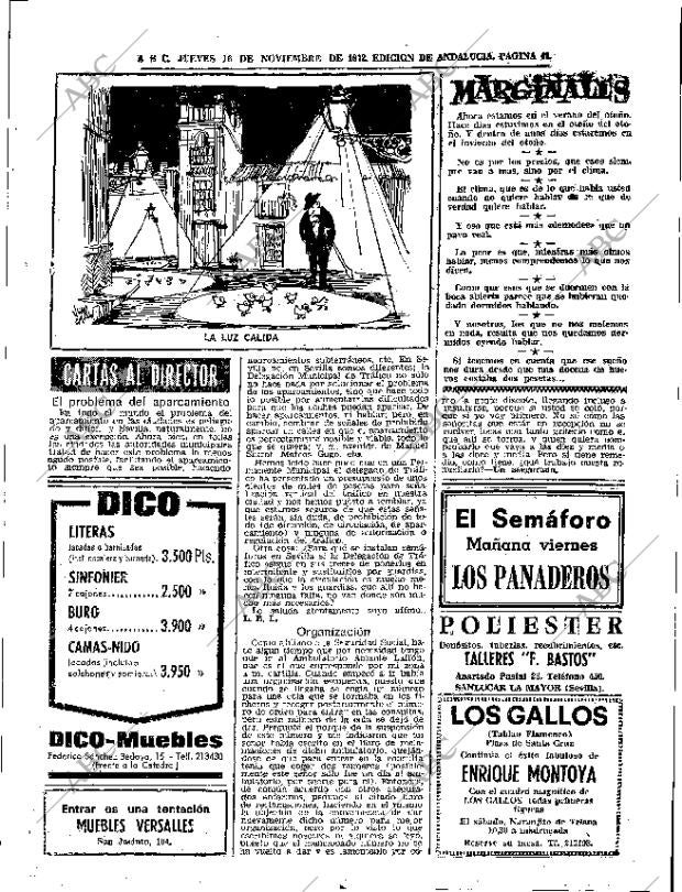 ABC SEVILLA 16-11-1972 página 49