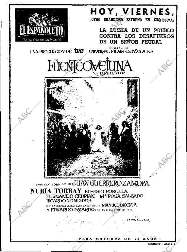 ABC MADRID 17-11-1972 página 142