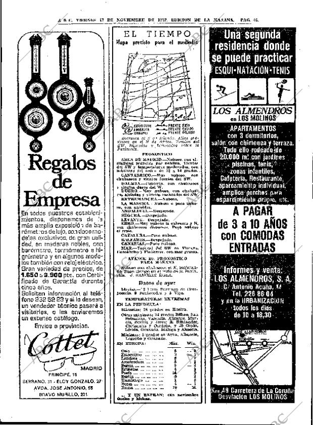 ABC MADRID 17-11-1972 página 46