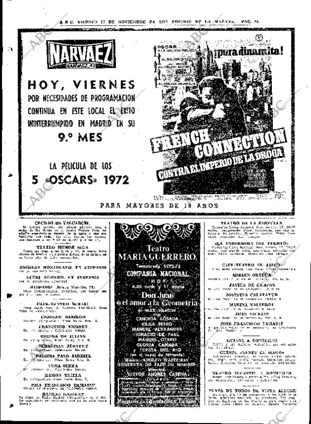 ABC MADRID 17-11-1972 página 94