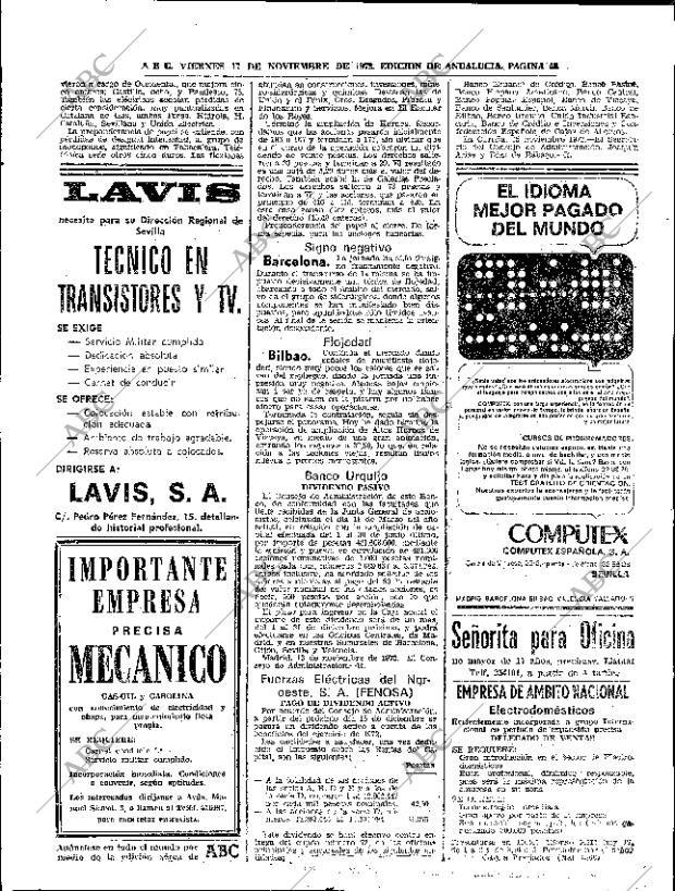 ABC SEVILLA 17-11-1972 página 48