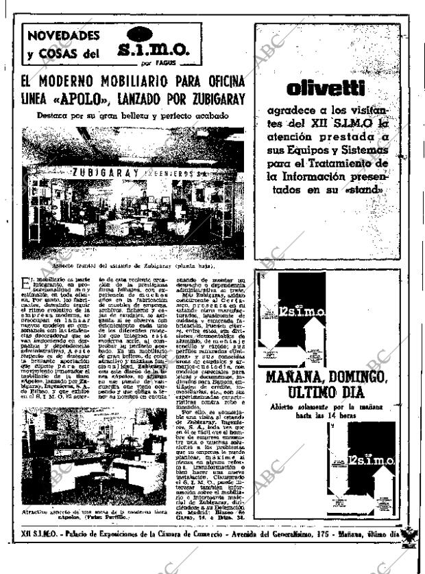 ABC MADRID 18-11-1972 página 141