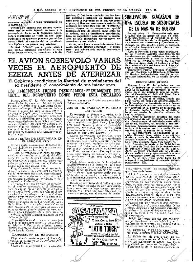 ABC MADRID 18-11-1972 página 31