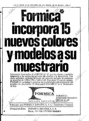 ABC MADRID 18-11-1972 página 86