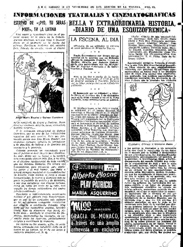 ABC MADRID 18-11-1972 página 95