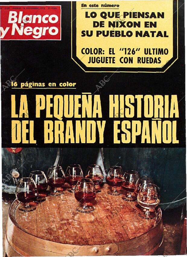 BLANCO Y NEGRO MADRID 18-11-1972 página 1