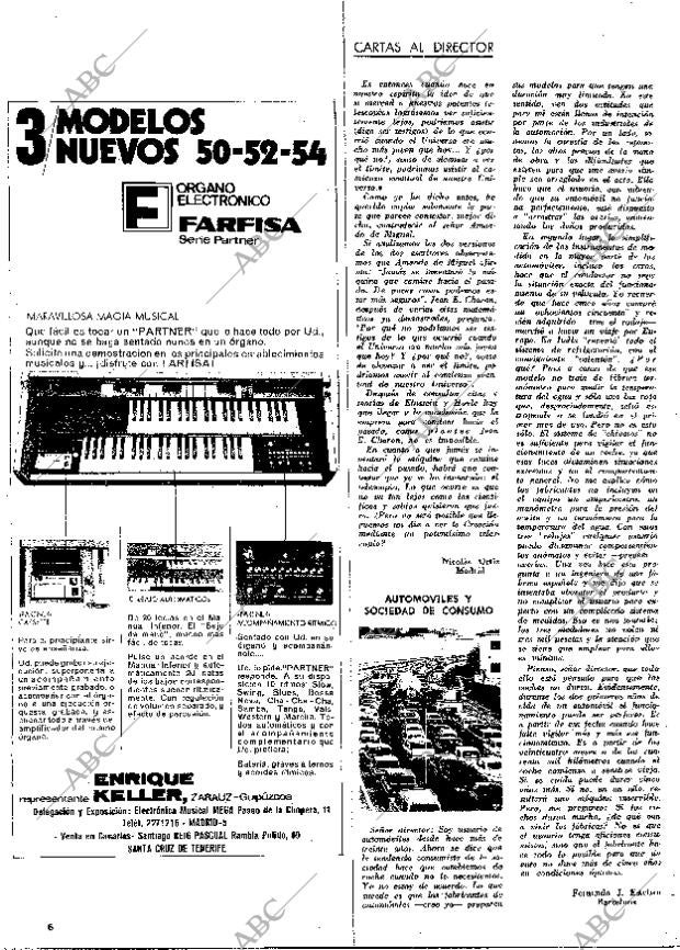 BLANCO Y NEGRO MADRID 18-11-1972 página 6