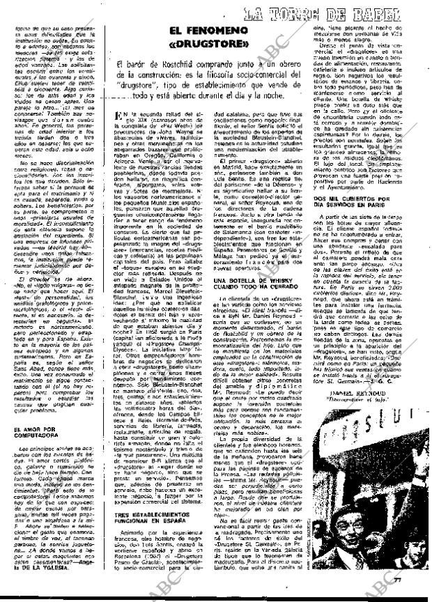 BLANCO Y NEGRO MADRID 18-11-1972 página 77