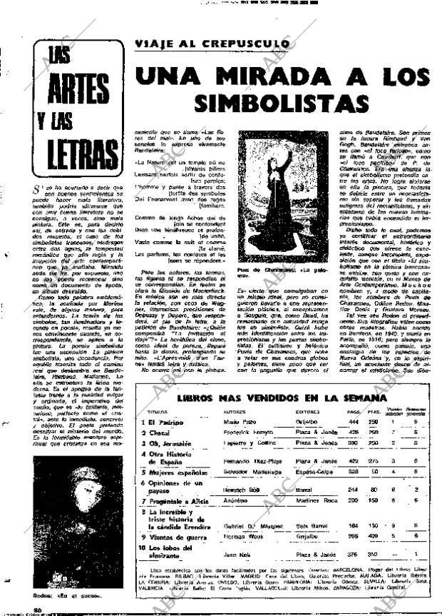 BLANCO Y NEGRO MADRID 18-11-1972 página 80