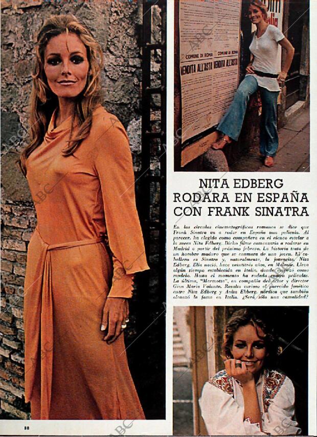 BLANCO Y NEGRO MADRID 18-11-1972 página 88