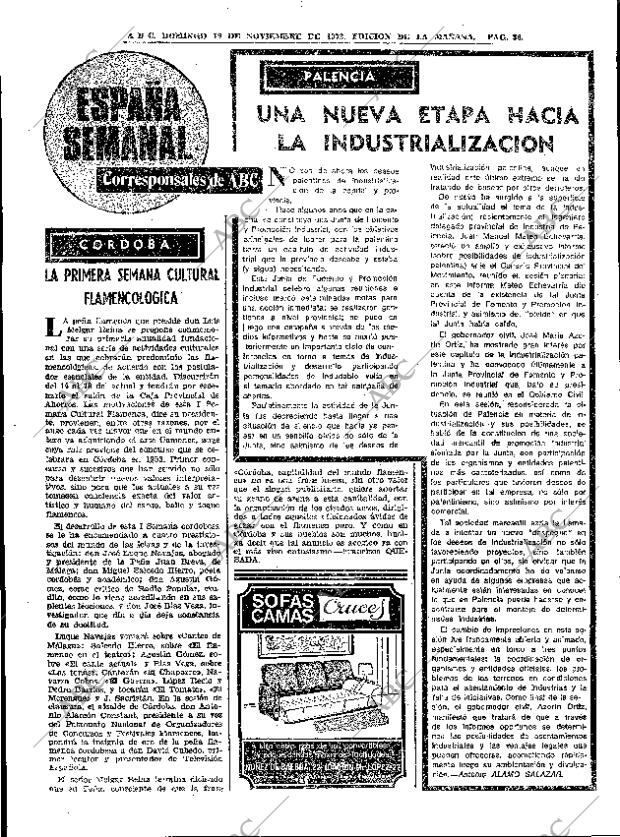 ABC MADRID 19-11-1972 página 36
