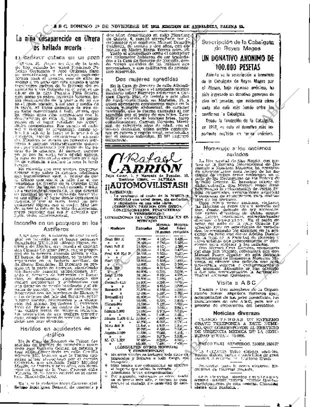 ABC SEVILLA 19-11-1972 página 53
