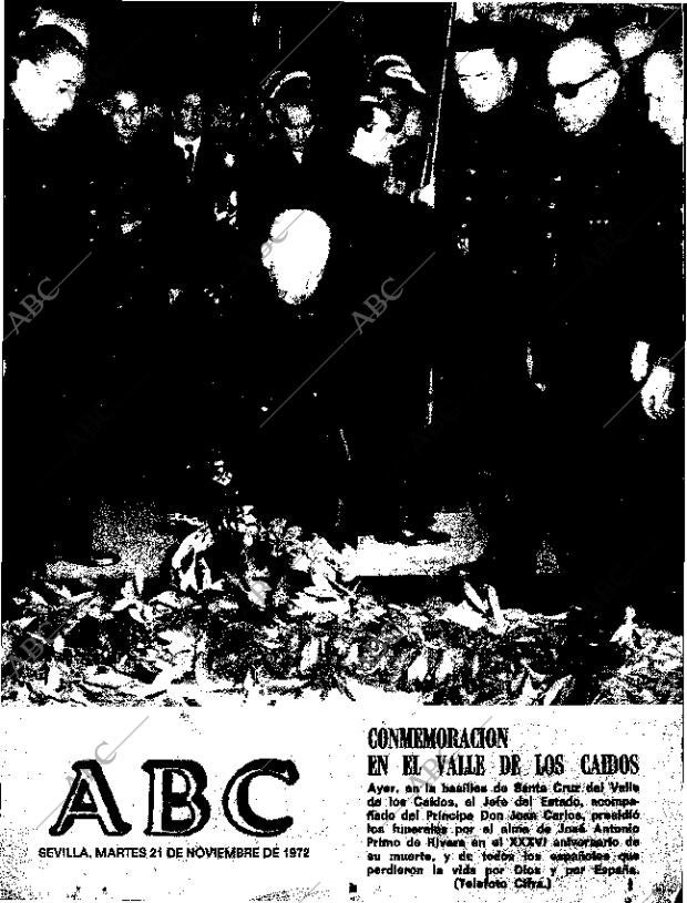 ABC SEVILLA 21-11-1972 página 1