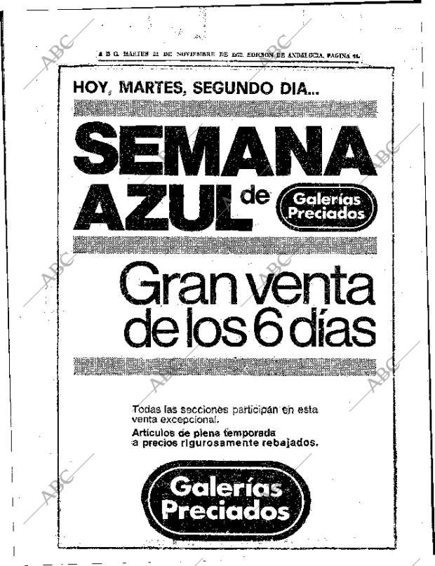 ABC SEVILLA 21-11-1972 página 44