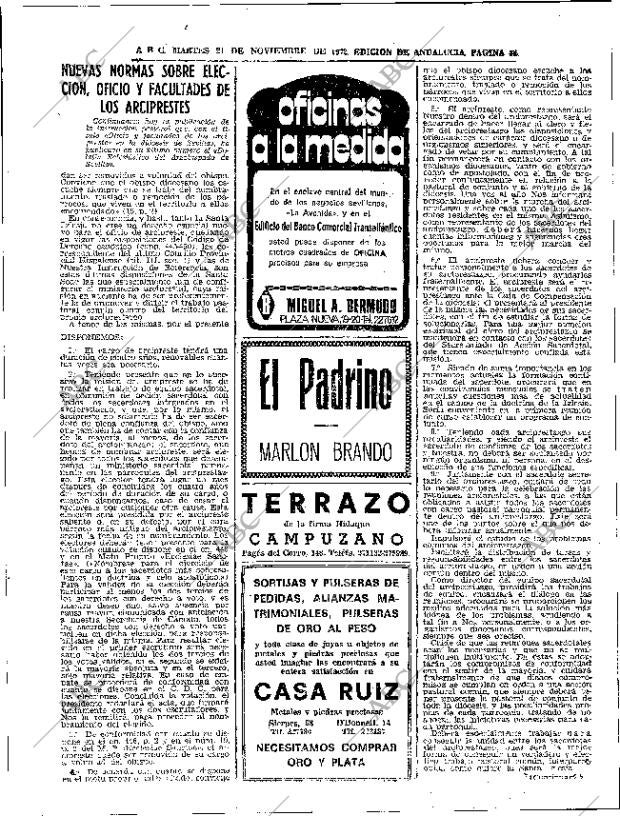 ABC SEVILLA 21-11-1972 página 46
