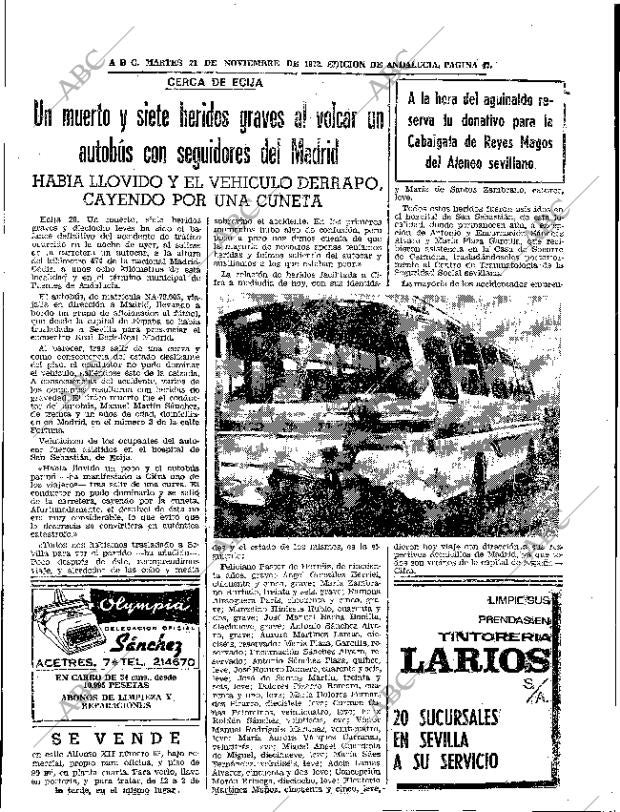 ABC SEVILLA 21-11-1972 página 47