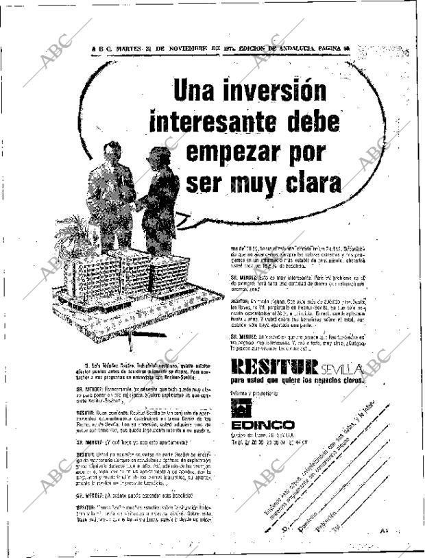 ABC SEVILLA 21-11-1972 página 50