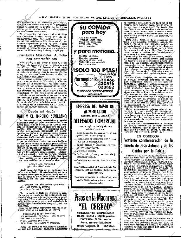 ABC SEVILLA 21-11-1972 página 54