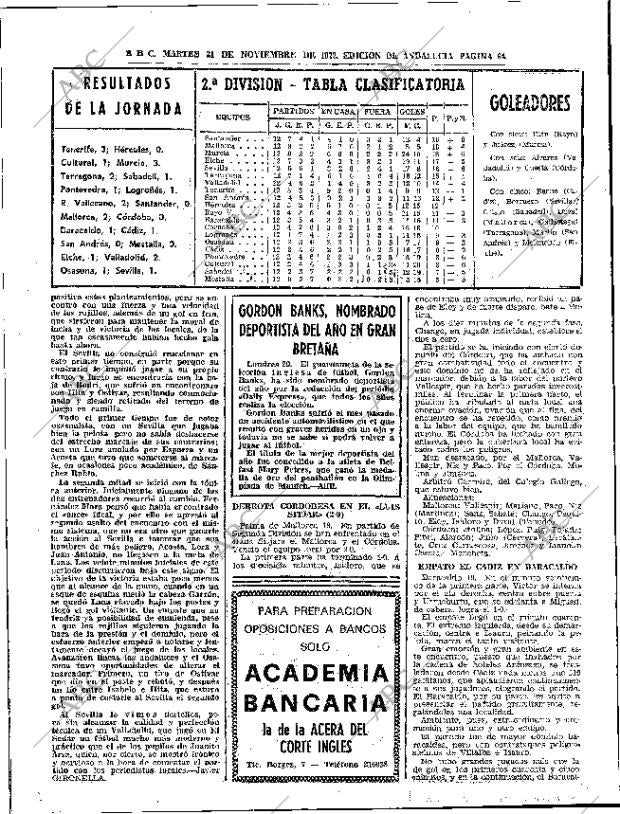 ABC SEVILLA 21-11-1972 página 64
