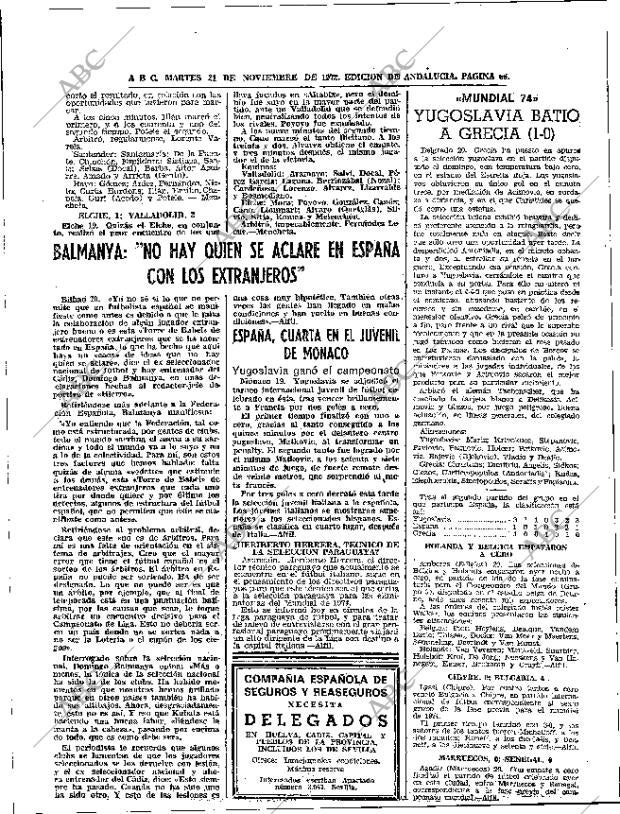ABC SEVILLA 21-11-1972 página 66