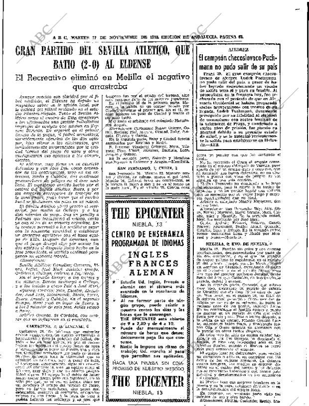 ABC SEVILLA 21-11-1972 página 67