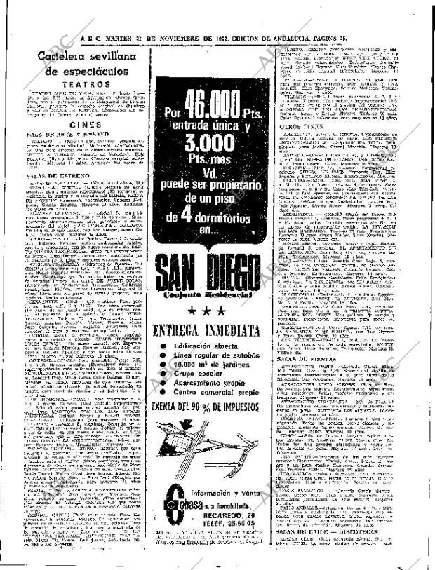 ABC SEVILLA 21-11-1972 página 75