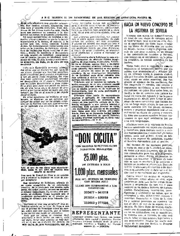 ABC SEVILLA 21-11-1972 página 82