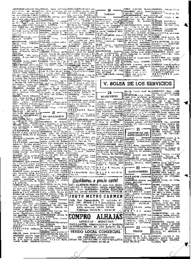 ABC MADRID 22-11-1972 página 113