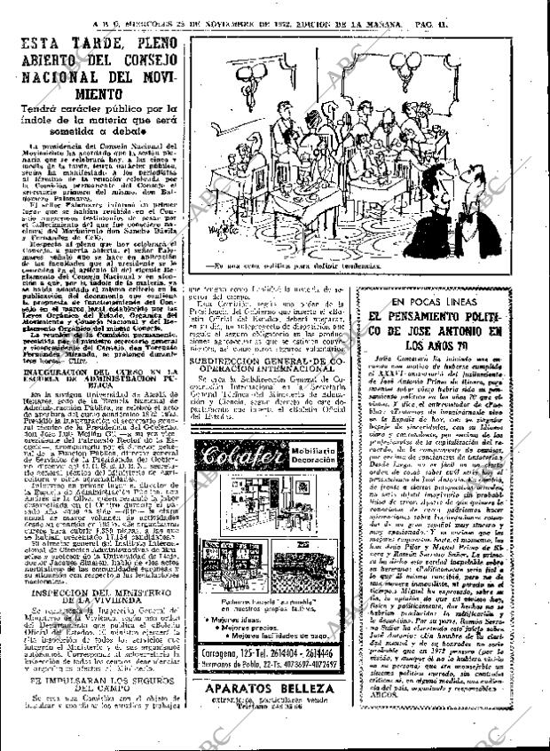 ABC MADRID 22-11-1972 página 41