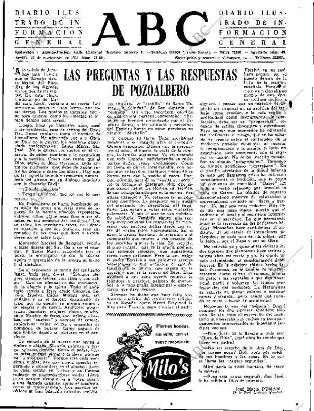 ABC SEVILLA 22-11-1972 página 3