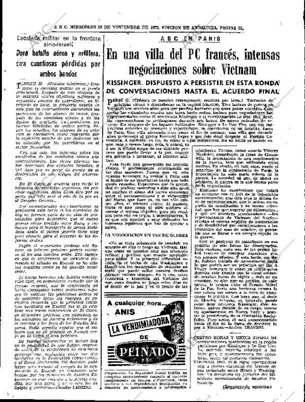 ABC SEVILLA 22-11-1972 página 33