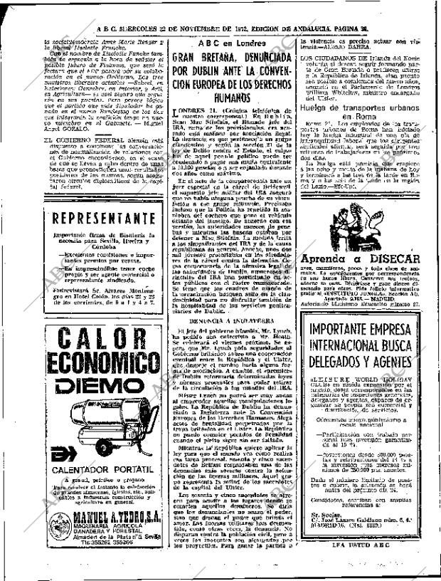 ABC SEVILLA 22-11-1972 página 36