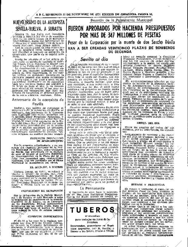 ABC SEVILLA 22-11-1972 página 51